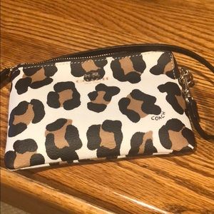 Coach miniature wallet never used